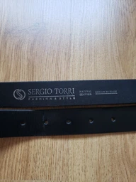 Ремень мужской из натуральной кожи Sergio Torri 17340 3 5 /115 см Черный (ST2000000031996) фото от покупателей 2