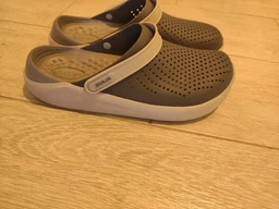 Сабо Crocs LiteRide Clog M10W12-43-28 см Black Smoke 204592 фото от покупателей 1