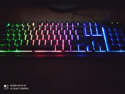 Клавіатура дротова Defender Arx GK-196L Rainbow USB Black (45196)