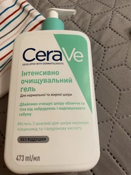 Интенсивно очищающий гель CeraVe для нормальной и жирной кожи лица и тела 473 мл (3337875597357) фото от покупателей 16