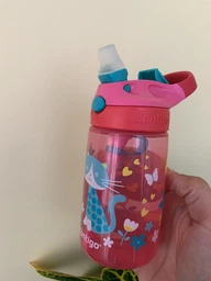 Пляшка для води Contigo Gizmo Flip Pink 420 мл (2116113) фото від покупців 1