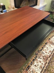 Регулируемый стол Barsky StandUp Memory Wooden Electric 1200x600 мм Орех (BSU_el-07) фото от покупателей 3