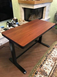 Регулируемый стол Barsky StandUp Memory Wooden Electric 1200x600 мм Орех (BSU_el-07) фото от покупателей 4