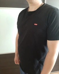Футболка хлопковая мужская Levi's Ss Original Hm Tee 56605-0021 M Оливковая (5400599850683) фото от покупателей 2