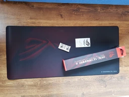 Ігрова поверхня Asus ROG Scabbard II Mixed (90MP0210-BPUA00) Чорний з малюнком фото от покупателей 11
