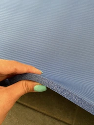 Коврик для фитнеса YogaLife NBR (Extra Soft) 10 мм серый (однослойный спортивный каремат, мат для йоги, пилатеса) фото от покупателей 5