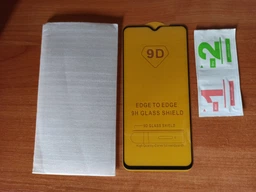 Защитное стекло для Xiaomi Redmi Note 8 Pro Black 3D фото від покупців 16