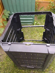 Компостер садовый для дачи и загородного дома Prosperplast Compogreen IKST380C-S411 пластиковый на 380 л с крышкой для компостирования биологических отходов фото от покупателей 4