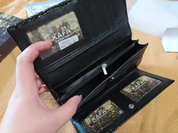 Кошелек женский кожаный Kafa RFID AE031 красный фото от покупателей 9