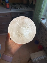 Настольный светильник UFT Magic 3D Moon Light Touch Control Луна 15 см (UFTMoonlamp15) фото от покупателей 3