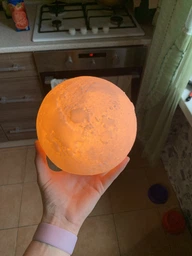Настольный светильник UFT Magic 3D Moon Light Touch Control Луна 15 см (UFTMoonlamp15) фото от покупателей 4