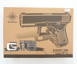 Страйкбольний пістолет Глок 17 (Glock 17) Galaxy G15