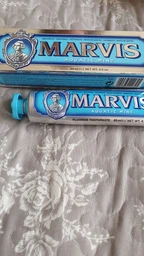 Зубна паста Морська М'ята з фтором Marvis Aquatic Mint 25ml фото від покупців 8