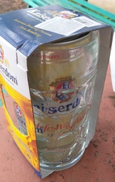 Подарунковий набір пиво Kaiserdom Hefe-Weissbier Krugset світле нефільтроване 4.7% 1 л + кухоль 1 л (4004591137363) фото від покупців 7