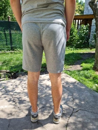 Шорты хлопковые мужские Puma Ess Shorts 58670903 S Medium Gray Heather (4063697313262) фото от покупателей 10