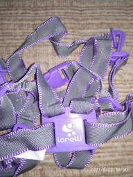 Дитячі віжки Lorelli Baby Walk Safety Harness Grey&Green Колір Сіро-Зелений