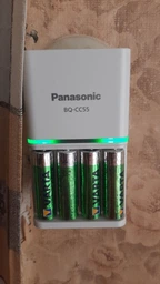 Зарядное устройство для аккумуляторов АА/ААА Panasonic Smart-Quick Charger (BQ-CC55E)