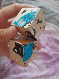 Деревянная игрушка Cubika Кубики Зверюшки (15429)
