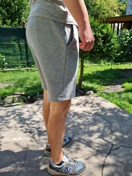 Шорты хлопковые мужские Puma Ess Shorts 58670903 S Medium Gray Heather (4063697313262) фото от покупателей 7