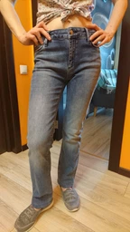 Джинсы Regular Fit женские Colin's 792 Mila CL1043835DN02108 25-32 Темно-синие (8681597831998)