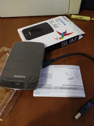 Внешний жесткий диск 2.5" 1TB ADATA (AHV320-1TU31-CBK) фото от покупателей 2