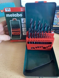 Набор сверл по металлу Metabo HSS-R 19 шт (627151000) фото от покупателей 9