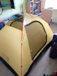 Двухместная палатка туристическая Tramp Lite Tourist 2 песочный UTLT-004-sand фото от покупателей 9