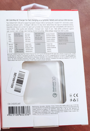 Сетевое зарядное устройство ColorWay 2 USB Quick Charge 3.0 (36W) White (CW-CHS017Q-WT) фото от покупателей 4