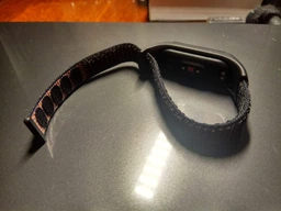 Ремінець Nylon для Xiaomi Mi Band 3/4/5/6 Помаранчевий фото від покупців 1