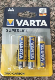 Батарейка VARTA SUPERLIFE AA BLI 4 ZINC-CARBON (4008496556267) фото від покупців 3