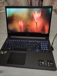 Ноутбук Acer Aspire 7 A715-42G-R0VS (NH.QBFEU.00A) Charcoal Black / AMD Ryzen 5 5500U / RAM 8 ГБ / SSD 512 ГБ / nVidia GeForce GTX 1650 / Підсвітка клавіатури фото від покупців 1