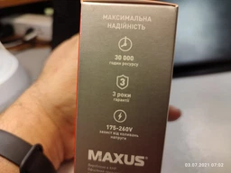 Светодиодный светильник Maxus со встроенным драйвером 3W 3000К (1-SDL-010-01) фото от покупателей 6