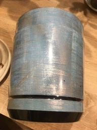 Декоративний горщик для квітів Plastidea 125 мм. Колір 46 фото від покупців 1