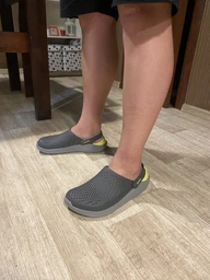 Сабо Crocs LiteRide Clog 42 р 27-27.5 см Кляксы Темно-синие с розовым 204592-M9/W11 Navy/Pink фото от покупателей 5