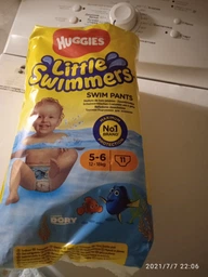 Подгузники-трусики Huggies Little Swimmers 5-6 11 шт. (5029053538426) фото от покупателей 5