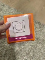 Терморегулятор для теплого пола Terneo с механическим управлением 16А белый IP20 RTP фото от покупателей 4