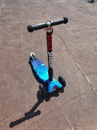 Детский трехколесный самокат Best Scooter MAXI со светящимися колесами 120 мм фото от покупателей 6