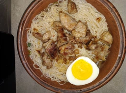 Рисовая вермишель быстрого приготовления со вкусом жареных ребрышек Hezhong 105г фото от покупателей 2