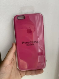 Чохол Silicone case для IPhone 6 Plus/6s Plus Red червоний