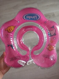 Круг для купания на шею Lindo LN-1559 Розовый (8914927015592) фото от покупателей 6