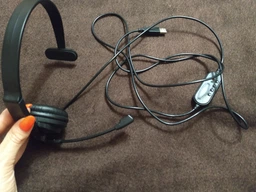 Гарнітура 2E On-ear CH12 USB з мікрофоном, регулювання гучності, дротове підключення 2м Чорний (2E-CH12MU)