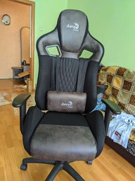 Крісло для геймерів AEROCOOL EARL Burgundy Red фото від покупців 11
