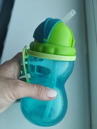 Поїльник непроливайка 370 ml Canpol Babies 56/113 Блакитний фото від покупців 11