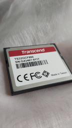 Карта памяти Transcend CompactFlash 800 32 GB (TS32GCF800) фото от покупателей 1