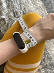 Ремінець BeCover Elastic Nylon Style для Xiaomi Mi Smart Band 5/Mi Smart Band 6 (Size M) Blue-White (706151) фото від покупців 13