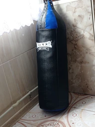 Груша боксёрская кирза Большой шлем-0,95 черная ТМ BOXER