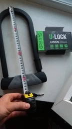 Велосипедный замок Greys U-lock скоба с креплением замок на велосипед из закаленной стали (GR33016) фото от покупателей 3