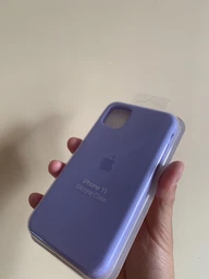 Чохол-накладка Silicone case для iPhone 11 Antique white бежевий фото від покупців 14
