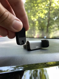 Автомобильный держатель Baseus Steel Cannon Air Outlet Car Mount Black фото от покупателей 4