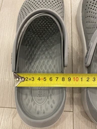 Сабо Crocs LiteRide Clog 42 р 27-27.5 см Кляксы Темно-синие с розовым 204592-M9/W11 Navy/Pink фото от покупателей 2